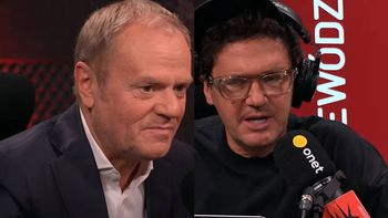Donald Tusk nagle WYKTNĄŁ Wojewódzkiemu błąd. Reakcja gwiazdora rozbraja