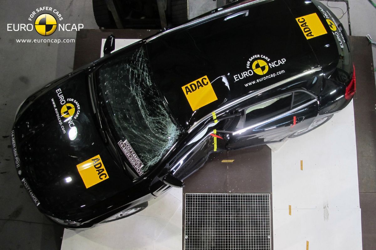 5 aut rozbitych przez Euro NCAP