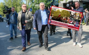 Sakiewicz w prokuraturze. Tak transmitowali to w Republice