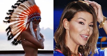 Odziana w pióropusz Edyta Górniak filozofuje o koronawirusie: "Życzę SZEROKIEGO POJMOWANIA zagadnień światowych"