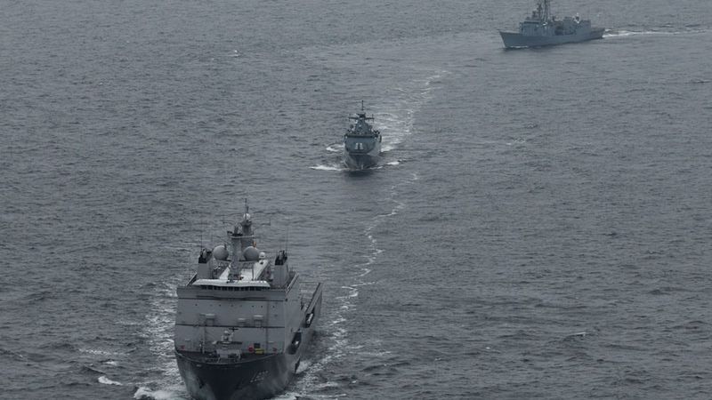  Polska marynarka ćwiczyła z siłami NATO 