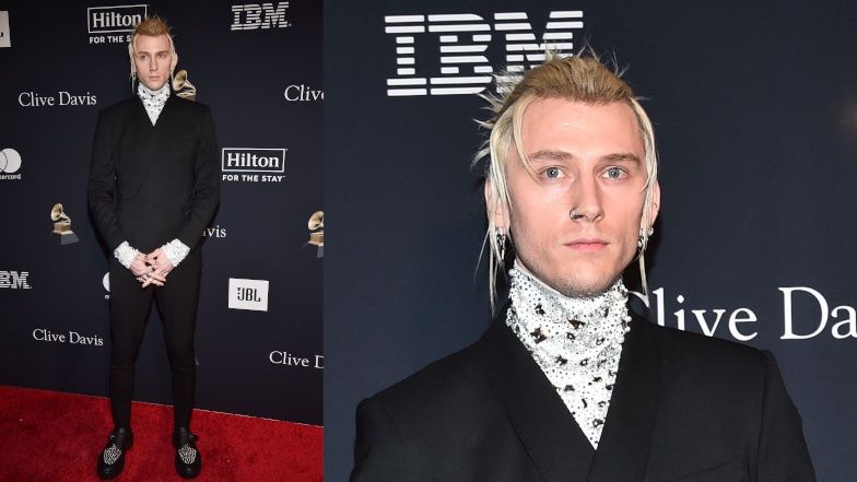Gwiazdy na gali przed rozdaniem nagród Grammy