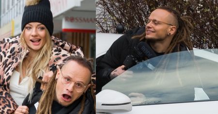 "Elastyczni" Fit Loversi wygłupiają się pod TVN-em (ZDJĘCIA)