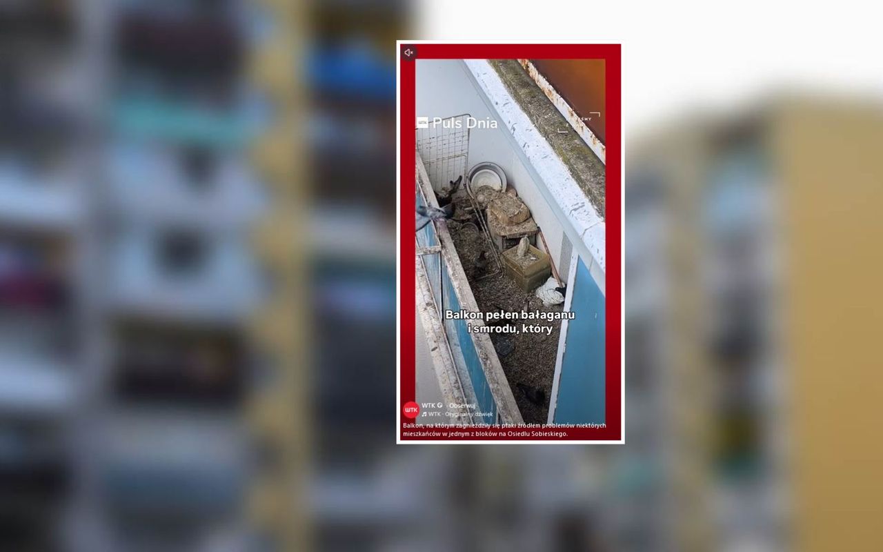 Balkon grozy w Poznaniu. Lokatorzy nie mogą wytrzymać