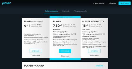 Koniec darmowego oglądania. Player.pl wprowadza pakiety subskrypcyjne