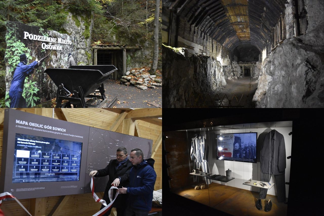 Wałbrzych: W Podziemnym Mieście Osówka powstała ścieżka edukacyjna z tablicą interaktywną