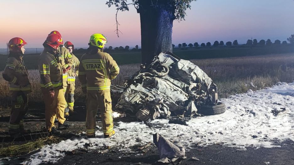 Tragiczny wypadek w Raciniewie