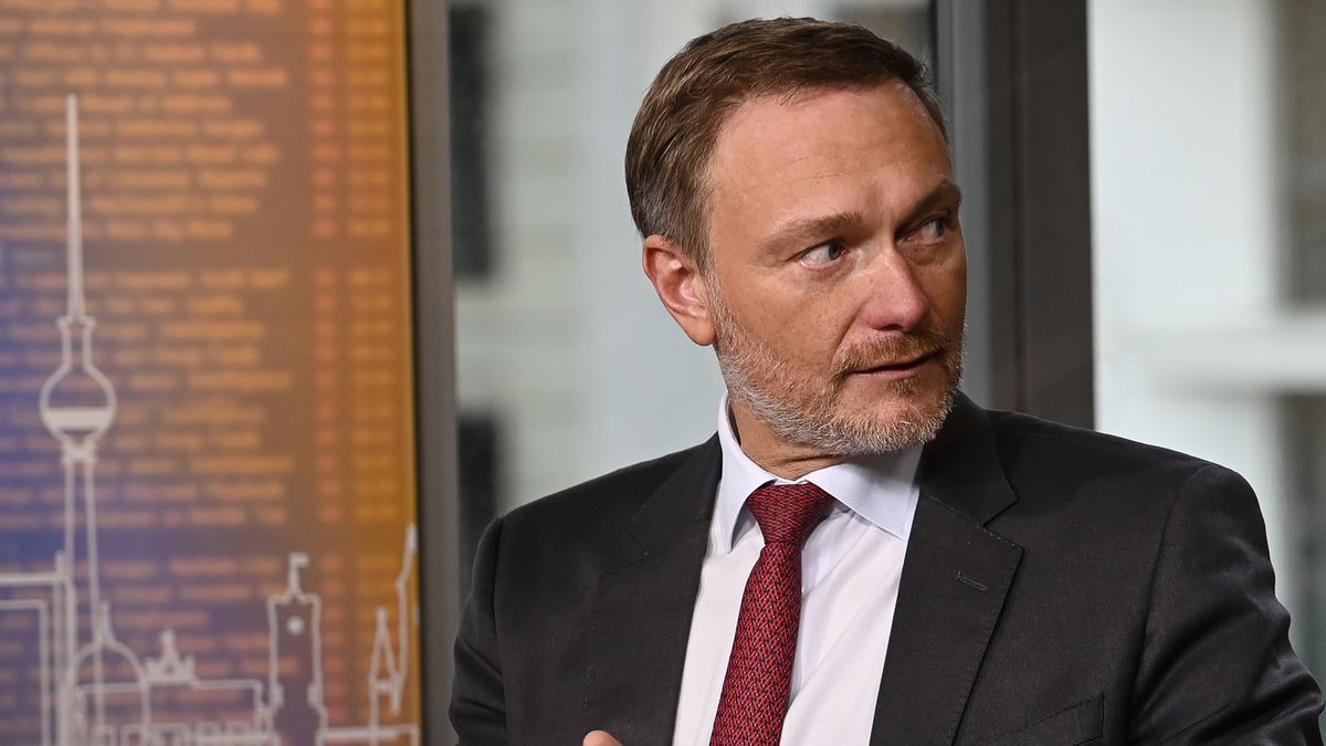 Christian Lindner, Germany's finance minister, during a Bloomberg Television interview in Berlin, Germany, on Wednesday, Dec. 21, 2022. Lindner said he's concerned that the US climate package known as the Inflation Reduction Act puts European companies at a disadvantage and called for "trade diplomacy" to find a solution. Photographer: Jacobia Dahm/Bloomberg via Getty Images