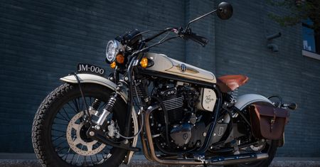 Janus Halcyon 450 to amerykański motocykle retro z większym silnikiem