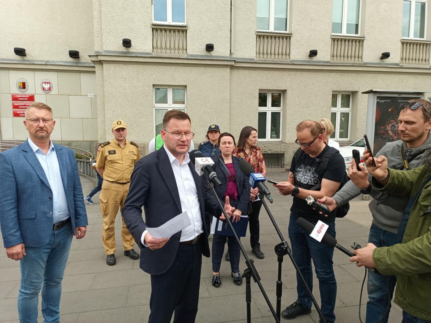 Estakada w Chorzowie wyłączona z ruchu