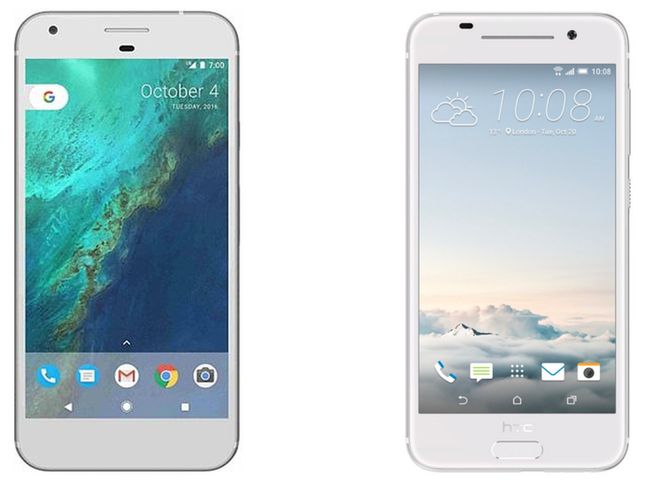 Google Pixel i HTC One A9 są do złudzenia do siebie podobne
