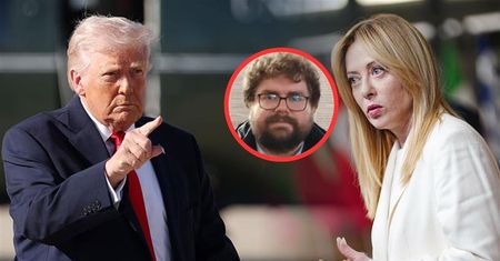"Pocałunek śmierci". Trump "zszokowany". Celowa zagrywka Meloni?