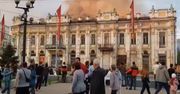 Rosja: Pożar w Irkucku. W centrum miasta płonie zabytkowy budynek