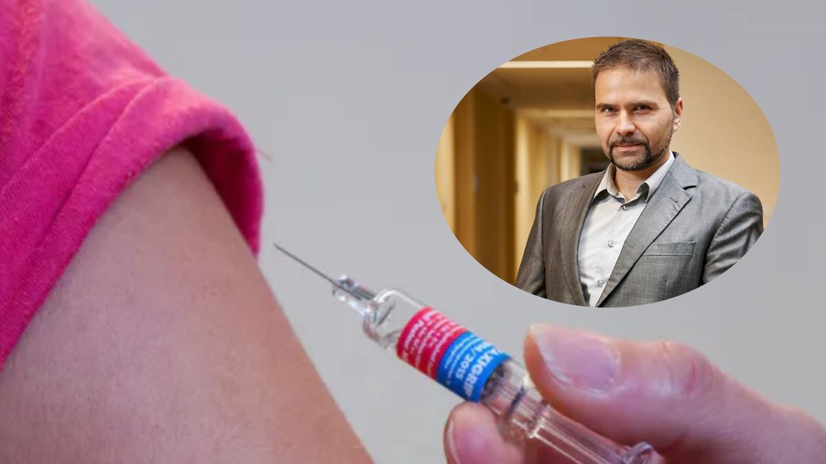 Krzysztof Pyrć zachęca do szczepień.