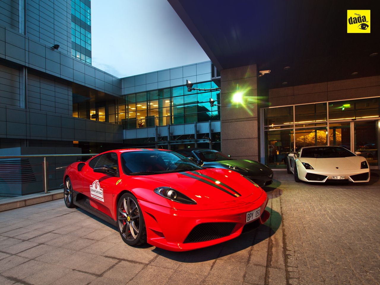 Ferrari 430 Scuderia, Ferrari F430 Spider, Lamborghini Gallardo LP560-4