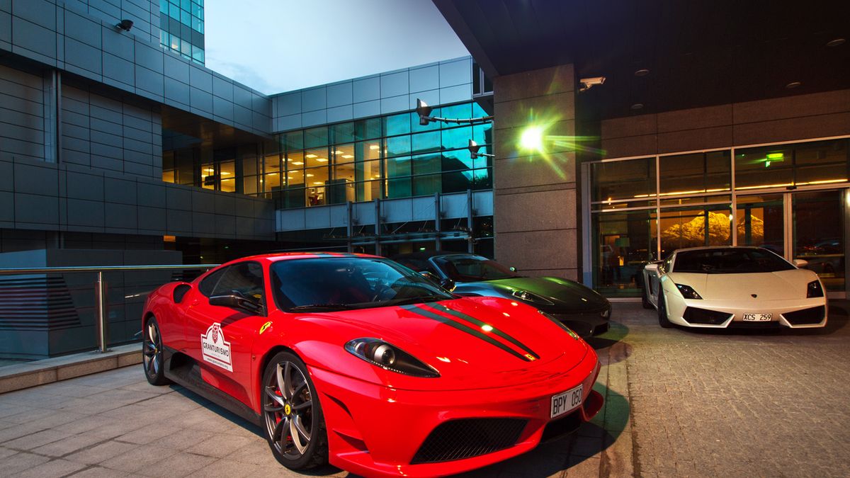 Ferrari 430 Scuderia, Ferrari F430 Spider, Lamborghini Gallardo LP560-4