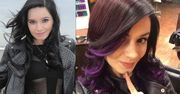 Lisowska ma fioletowe włosy!