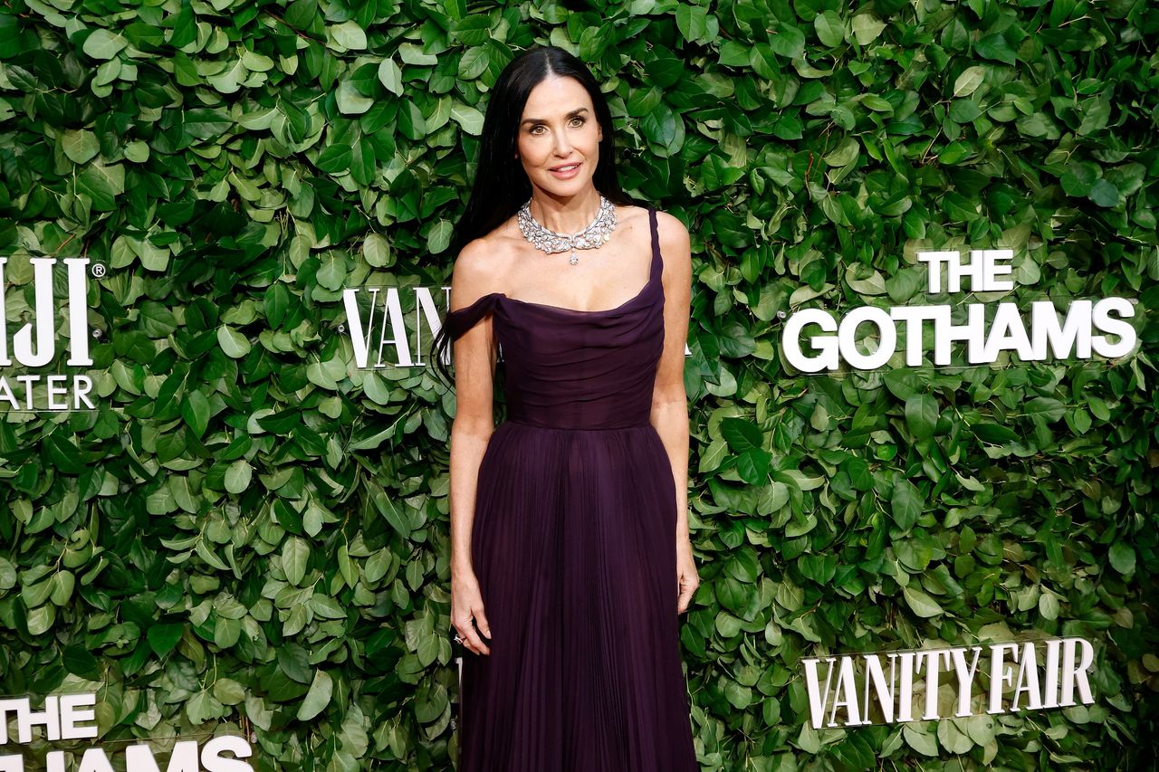 NEW YORK, NEW YORK - DECEMBER 02: Demi Moore attends the 2024 Gotham Awards at Cipriani Wall Street on December 02, 2024 in New York City. (Photo by Taylor Hill/WireImage)