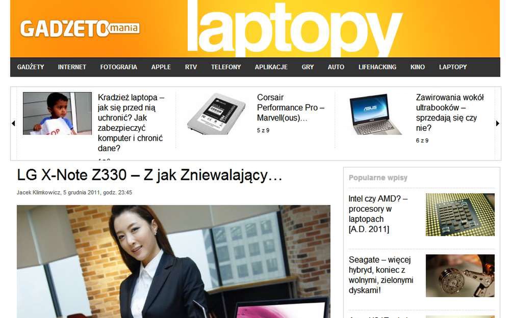 Laptopy oraz Gry - nowe działy Gadżetomanii już otwarte! 3