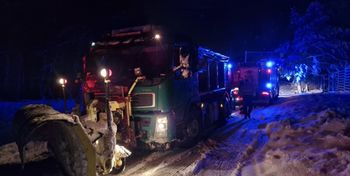 Świecie: Atak zimy w regionie. Wypadki i liczne działania służb