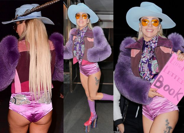 Lady Gaga promuje nową płytę... pupą w różowych szortach (ZDJĘCIA)
