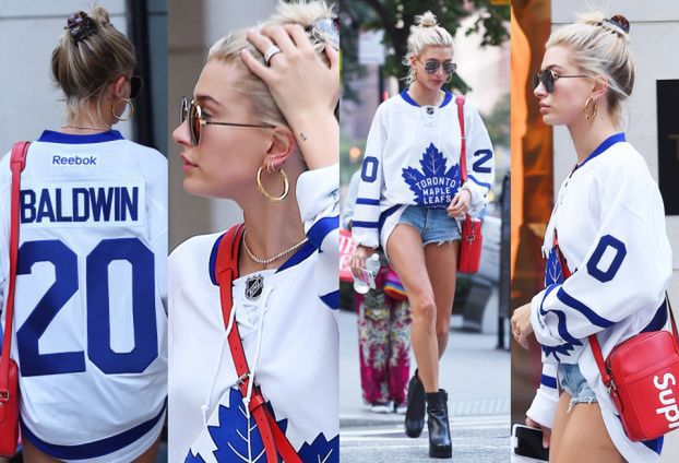 Hailey Baldwin chwali się nogami i torebką za 20 tysięcy