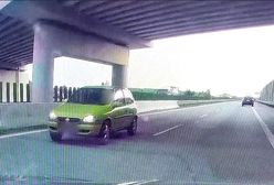 Pędził pod prąd na S-8. Został nagrany przez świadka