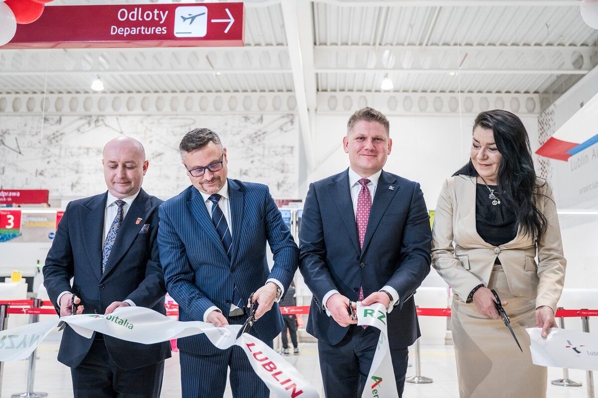 Otwarcie nowego połączenia Lublin - Rzym