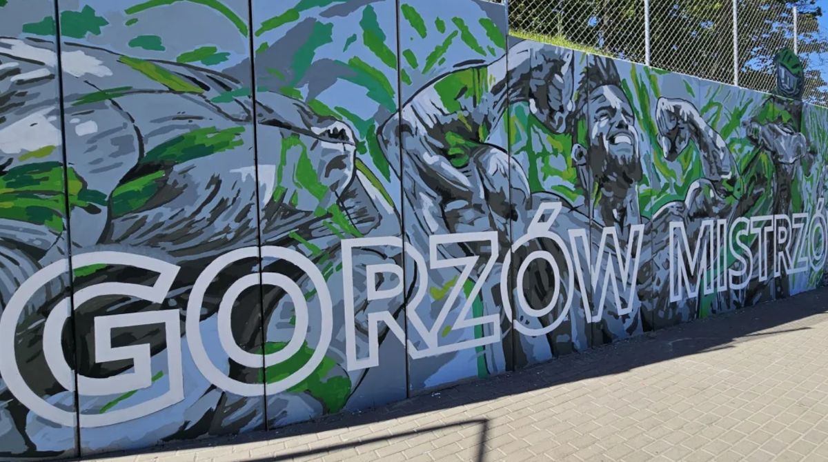 Gorzów Mistrzów. Nowy mural przy Słowiance już gotowy.