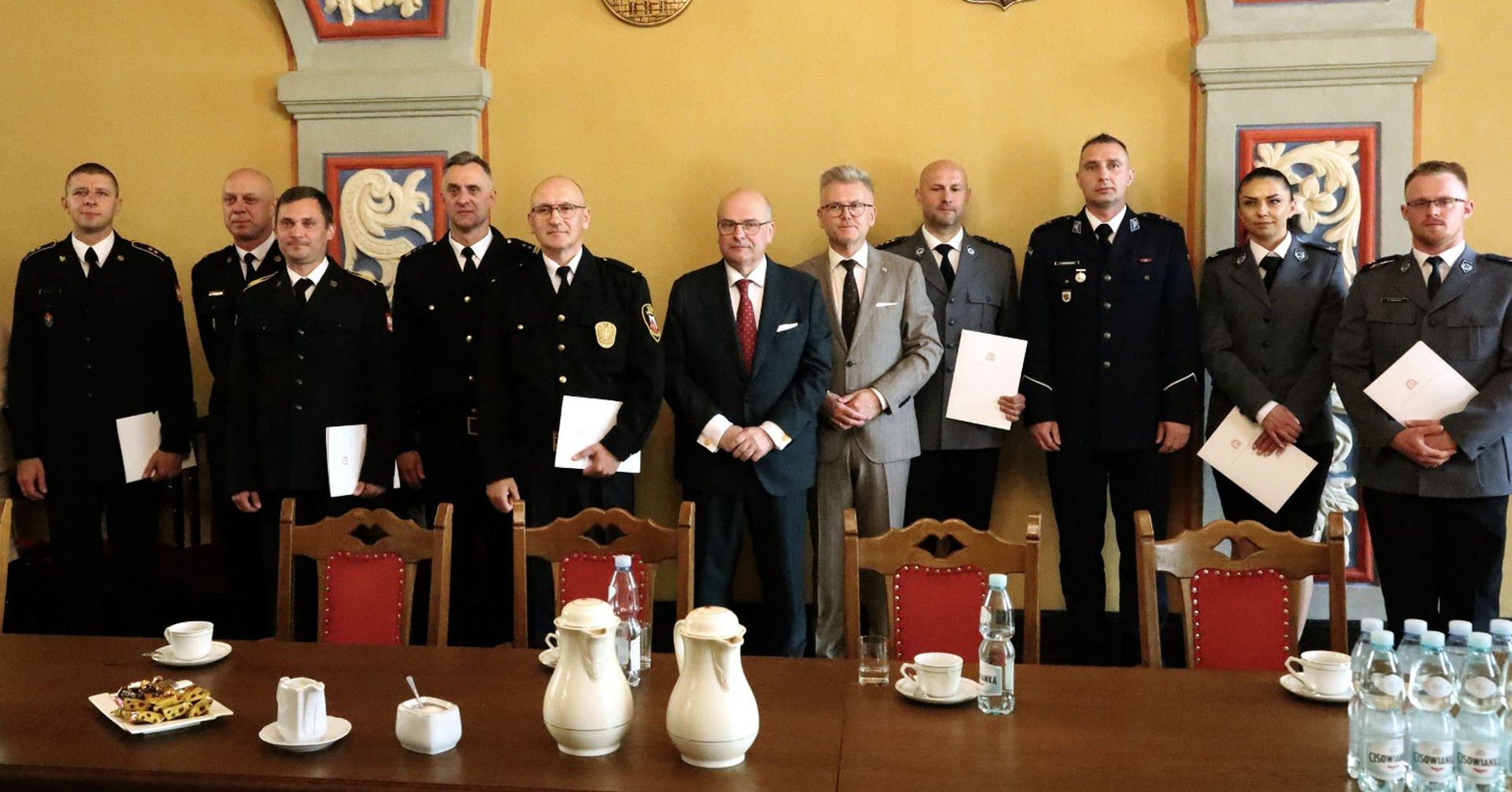 Najskuteczniejsi funkcjonariusze z Grudziądza nagrodzeni w ratuszu