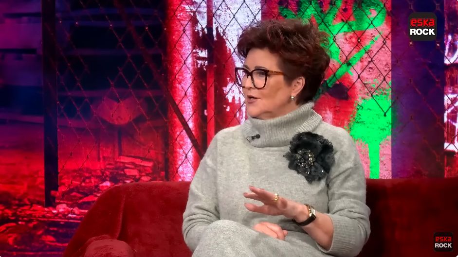 Jolanta Kwaśniewska w programie "Mellina"