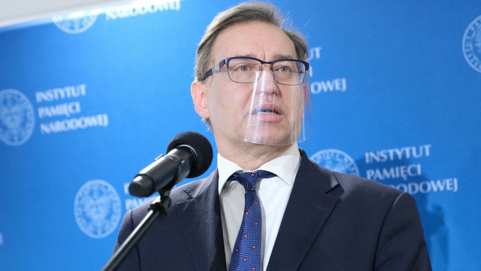 Sprawa Tadeusza Greniucha skończyła się jego rezygnacją. Prezes IPN Jarosław Szarek (na zdjęciu) początkowo bronił wrocławskiego dyrektora oddziału Instytutu