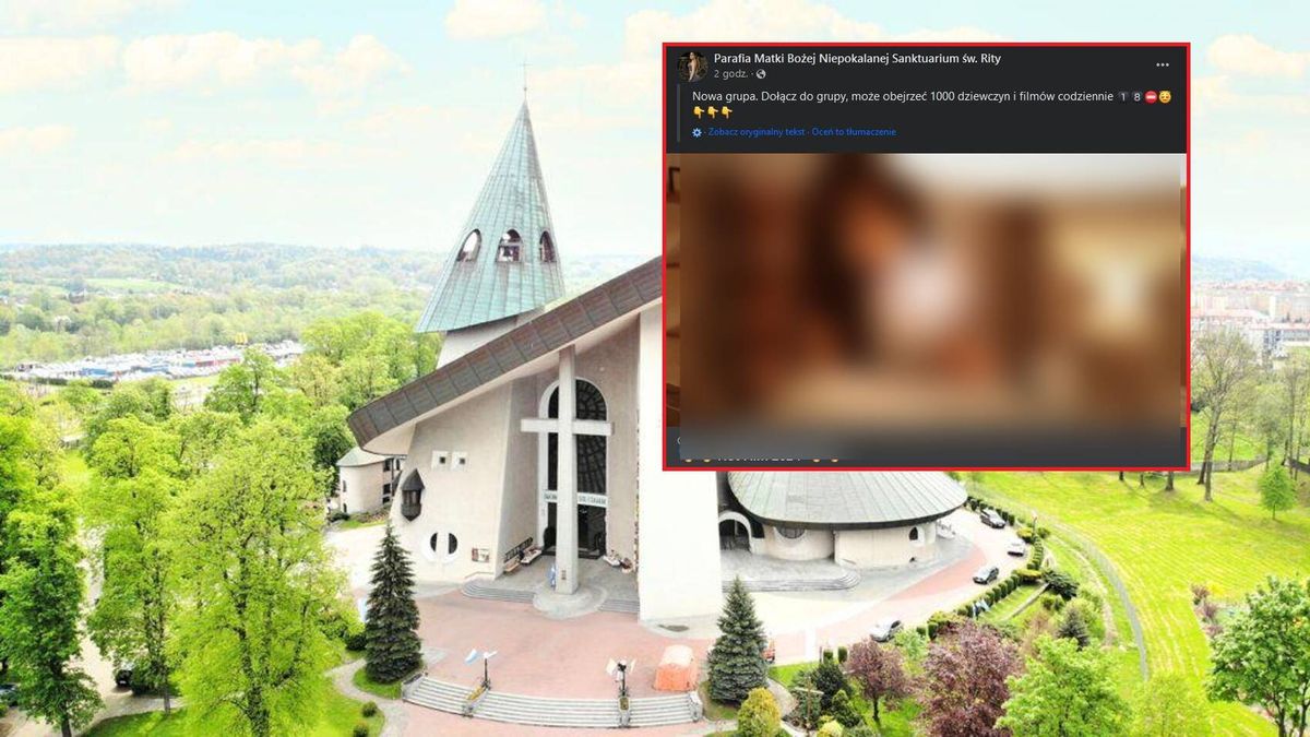 Filmy dla dorosłych na stronie parafii w Nowym Sączu