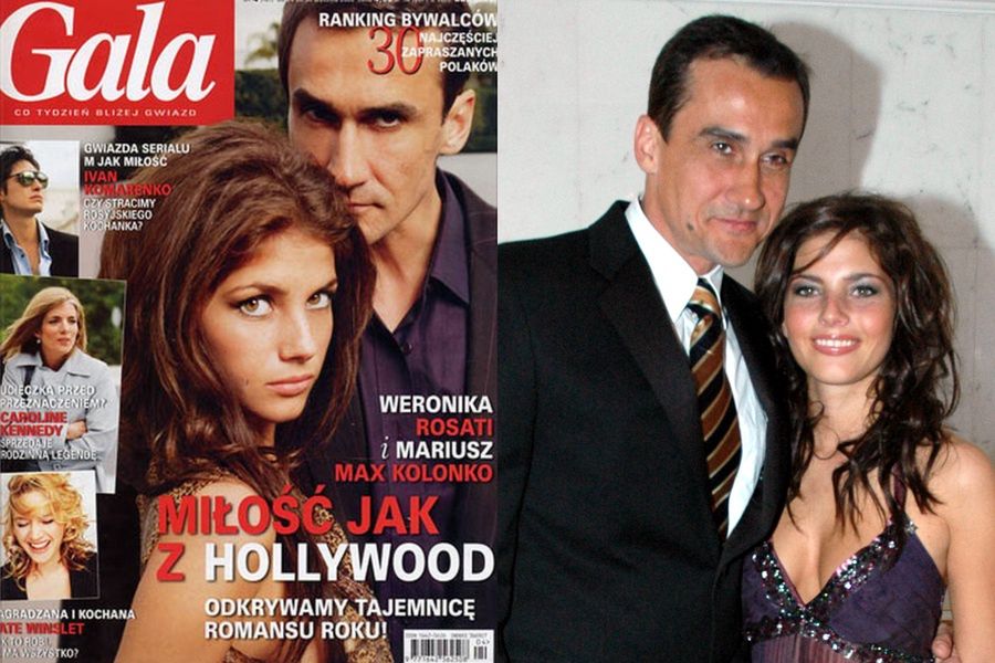 Weronika Rosati i Maksymilian Max Kolonko na okładce "Gali"