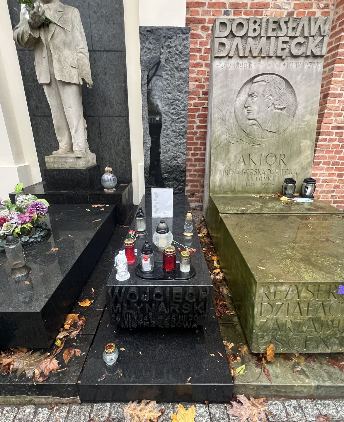 Grób Wojciecha Młynarskiego 