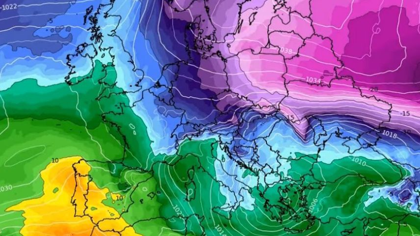 Pogoda długoterminowa. Na wschodzie Europy czai się mroźny potwór