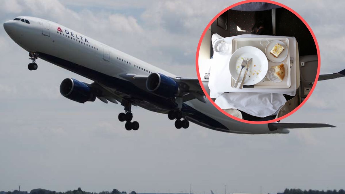 Pasażerom miano zaserwować zepsute posiłki