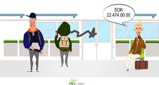 Koleje Mazowieckie w spotach piętnują niekulturalne zachowania pasażerów (wideo)