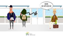 Koleje Mazowieckie w spotach piętnują niekulturalne zachowania pasażerów (wideo)