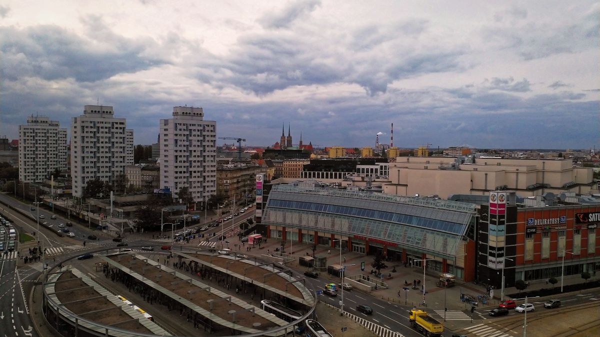 Zaczynamy miesiąc z Cisco Webex / widok z biura we Wrocławiu