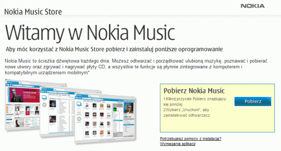 Nokia uruchomiła sklep muzyczny w Polsce