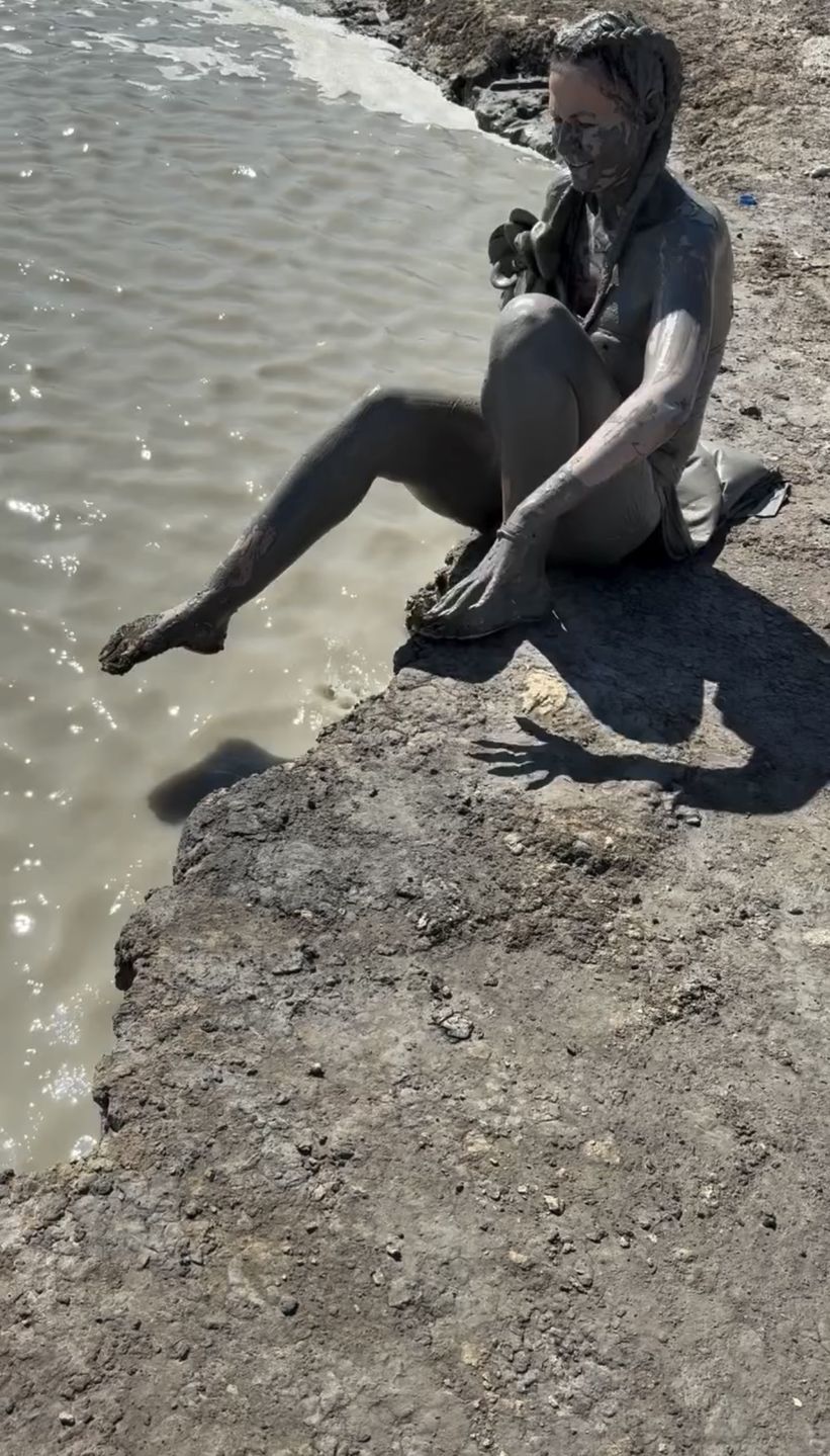 Kąpiel w błocie Mai Rutkowski