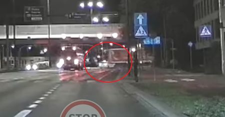 Dwa razy przejechał na czerwonym. To był początek