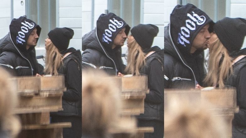 Sandra Kubicka i Baron wymieniają czułości podczas zbiórki dla obywateli Ukrainy