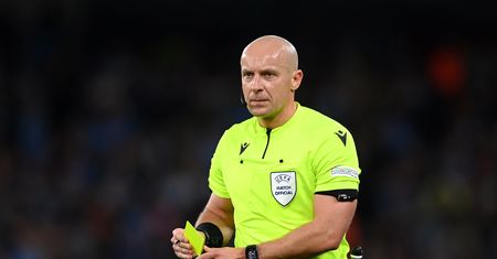 Szymon Marciniak pod lupą UEFA. Ostra reakcja na udział w konferencji Mentzena
