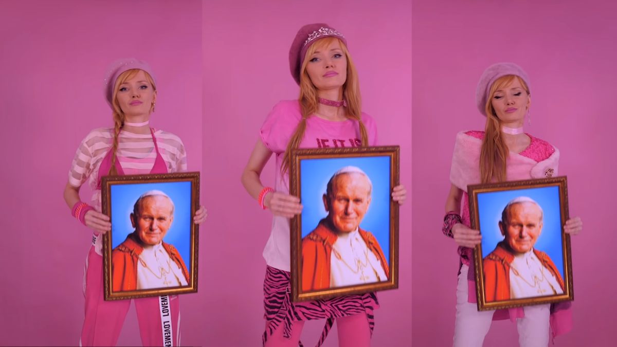 ADU szokuje w piosence o papieżu