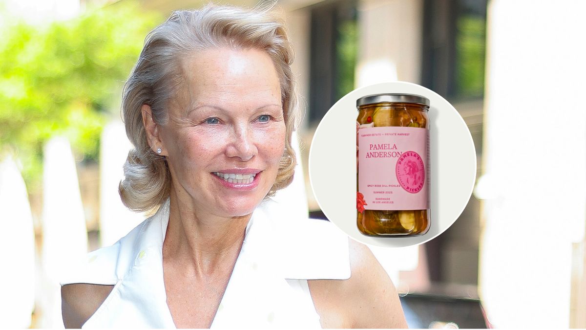 Pamela Anderson i jej ogórki