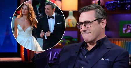 Jon Hamm ożenił się z aktorką poznaną na planie "Mad Men". Oczywiście dużo młodszą