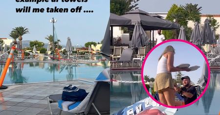 Pokazała, co dzieje się w hotelu na Krecie o 6 rano. Ochrona patrzyła i nie dowierzała
