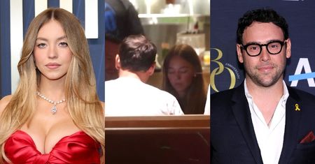 Sydney Sweeney i starszy od niej o 16 lat Scooter Braun wcinają razem pizzę na RANDCE w Los Angeles